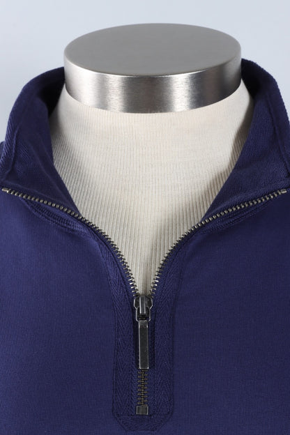 Quarter Zip Pullover - Navy