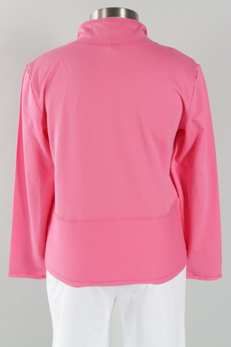 Quarter Zip Pullover - Cosmo