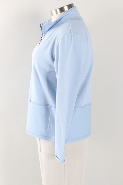 Quarter Zip Pullover - High Tide