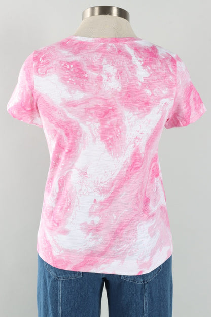 V-Neck Tee - Cosmo Ocean Marble