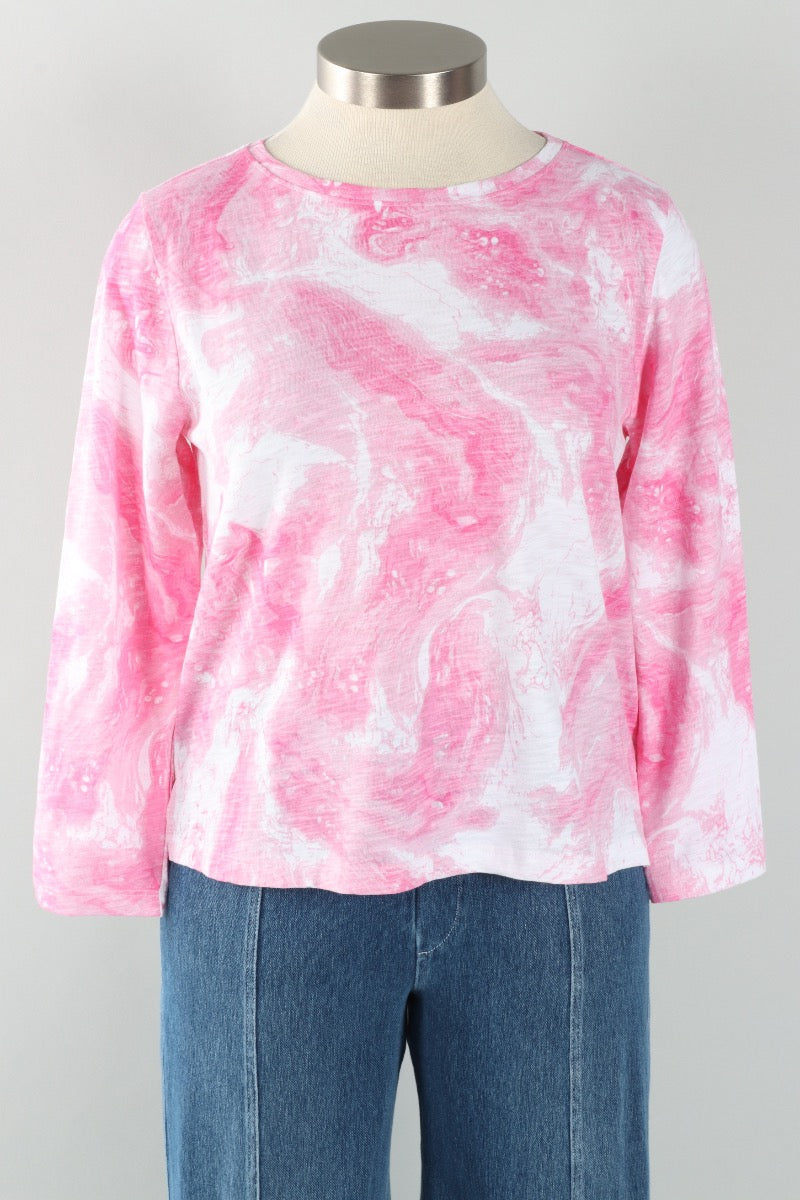 Boxy Tee - Cosmo Ocean Marble