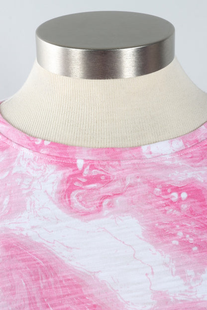 Boxy Tee - Cosmo Ocean Marble