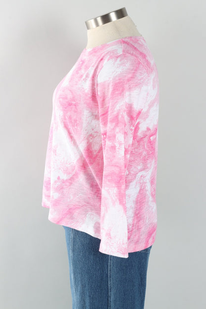 Boxy Tee - Cosmo Ocean Marble