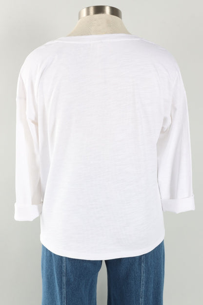 Bicycle Pullover - White