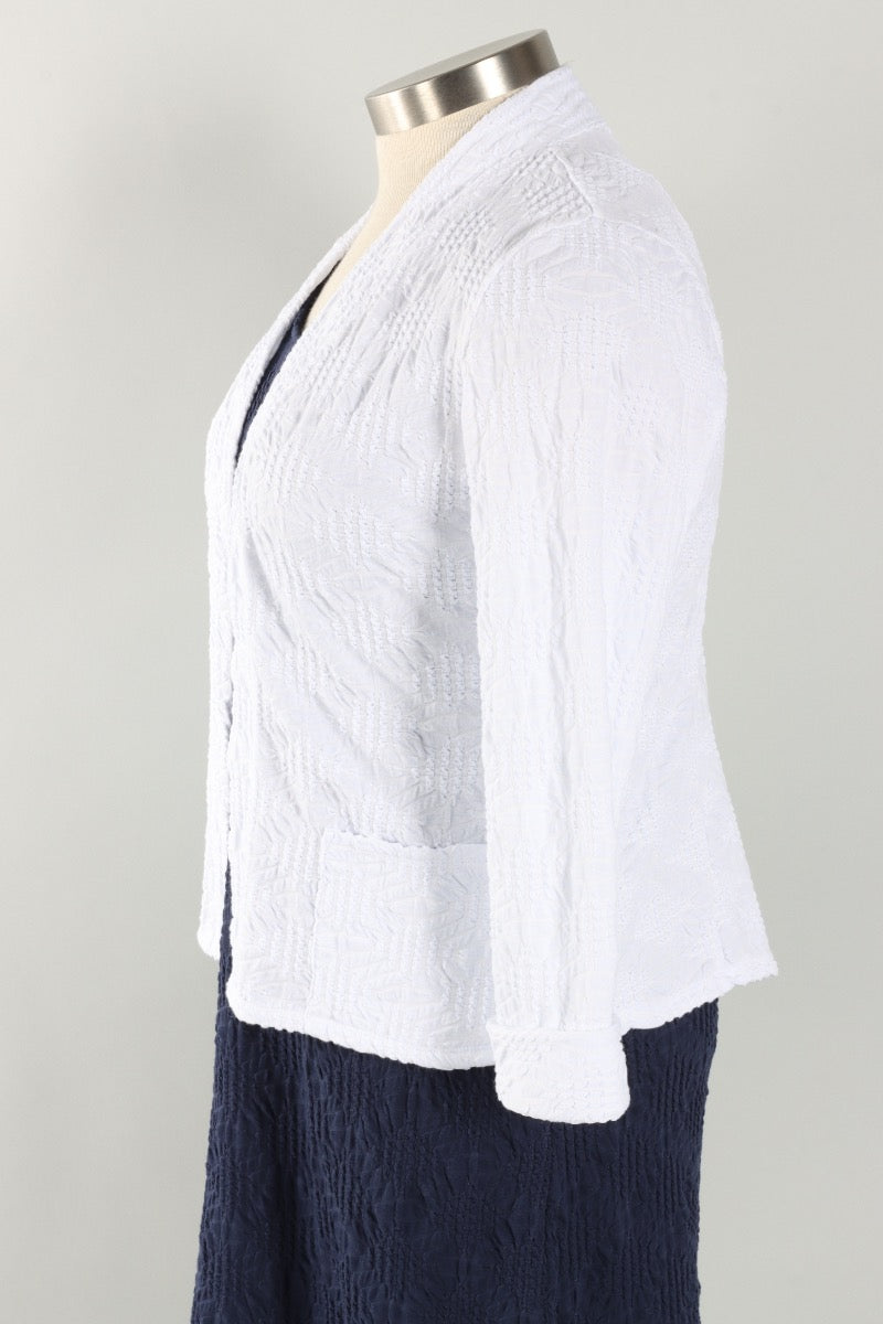 Sunrise Cardi - White