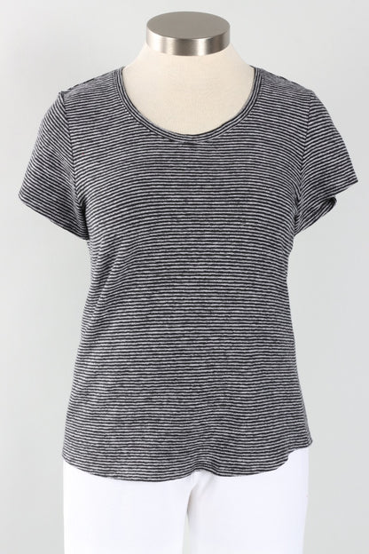 Pasadena Tee - Black Stripe