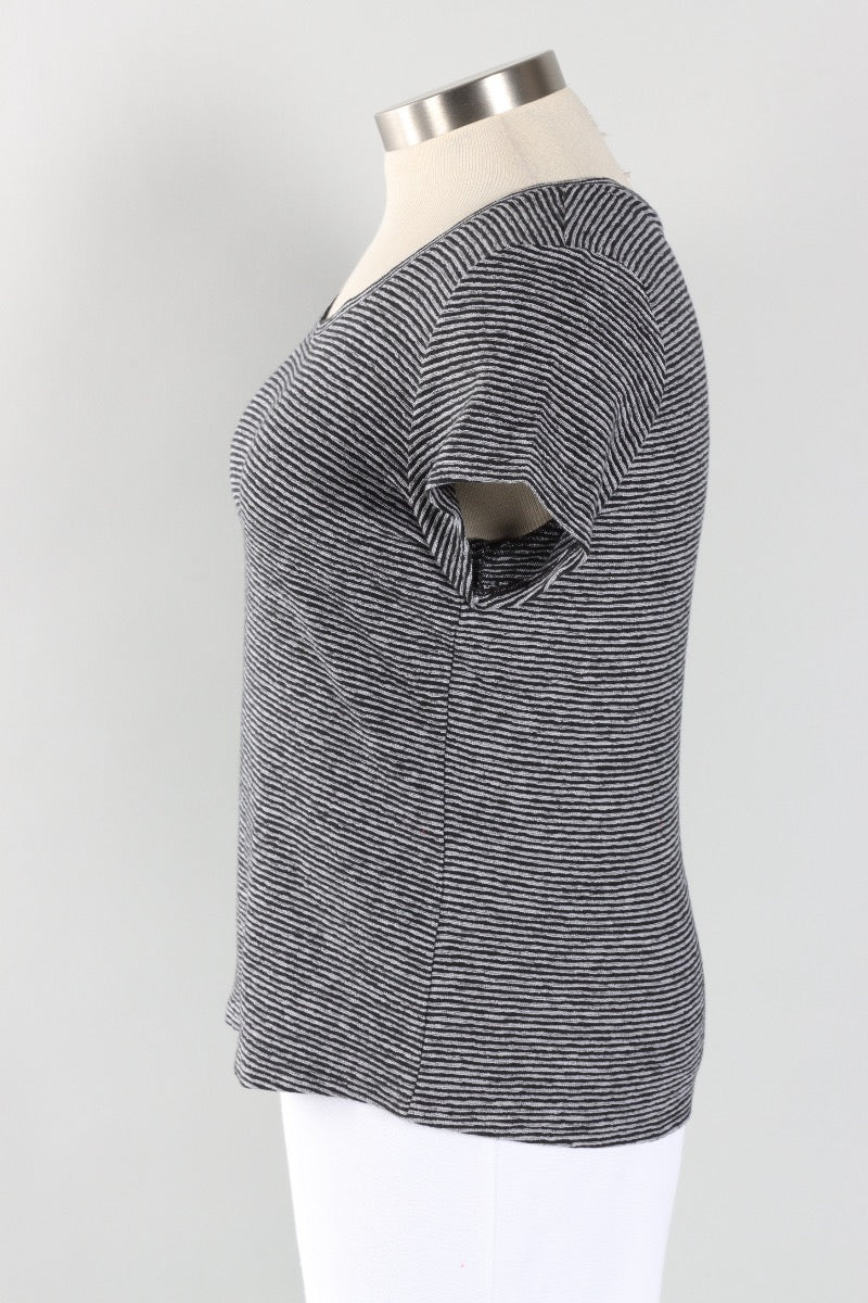 Pasadena Tee - Black Stripe