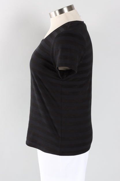 Short Sleeve Tee - Black Stripe