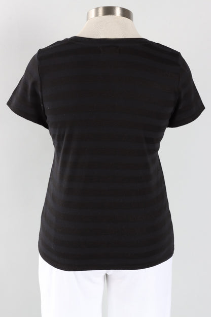 Short Sleeve Tee - Black Stripe