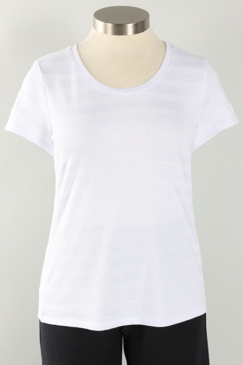 Short Sleeve Tee - White Stripe