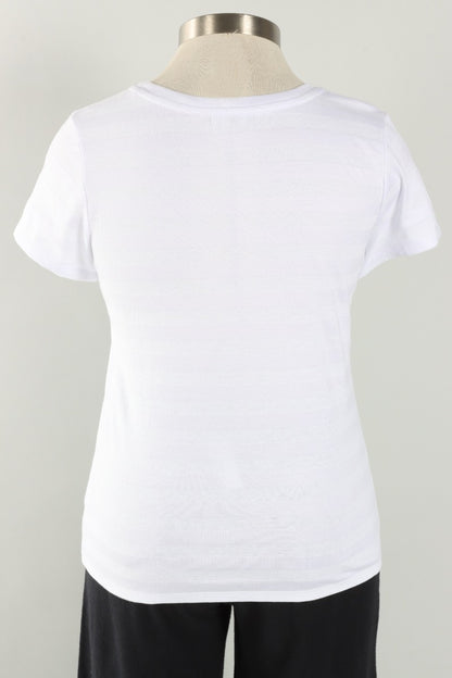Short Sleeve Tee - White Stripe