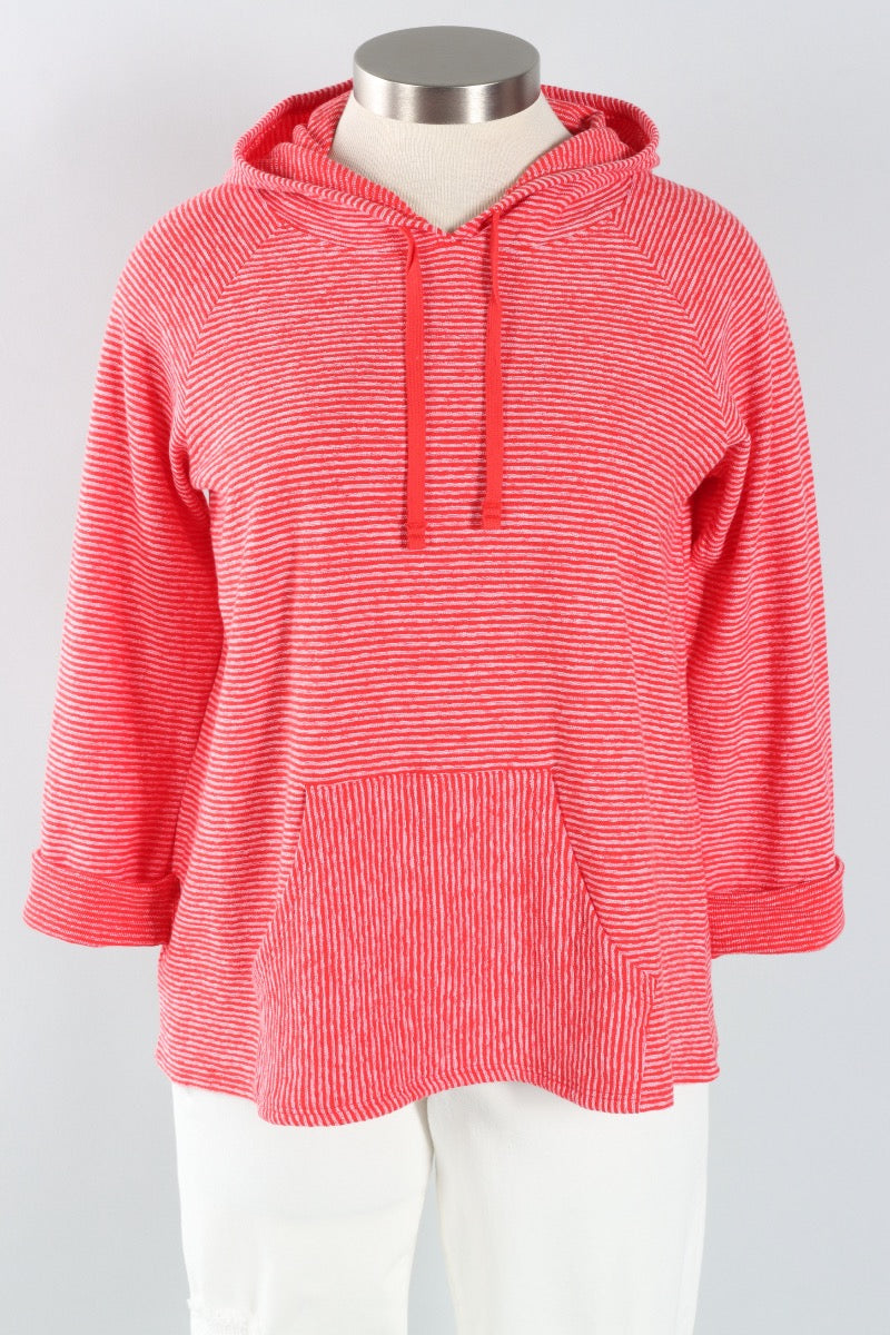 Sunrise Pullover - Tomato Stripe
