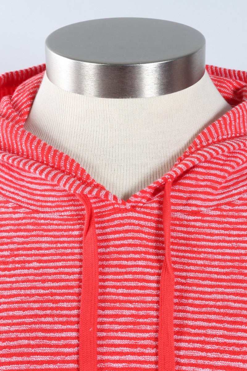 Sunrise Pullover - Tomato Stripe