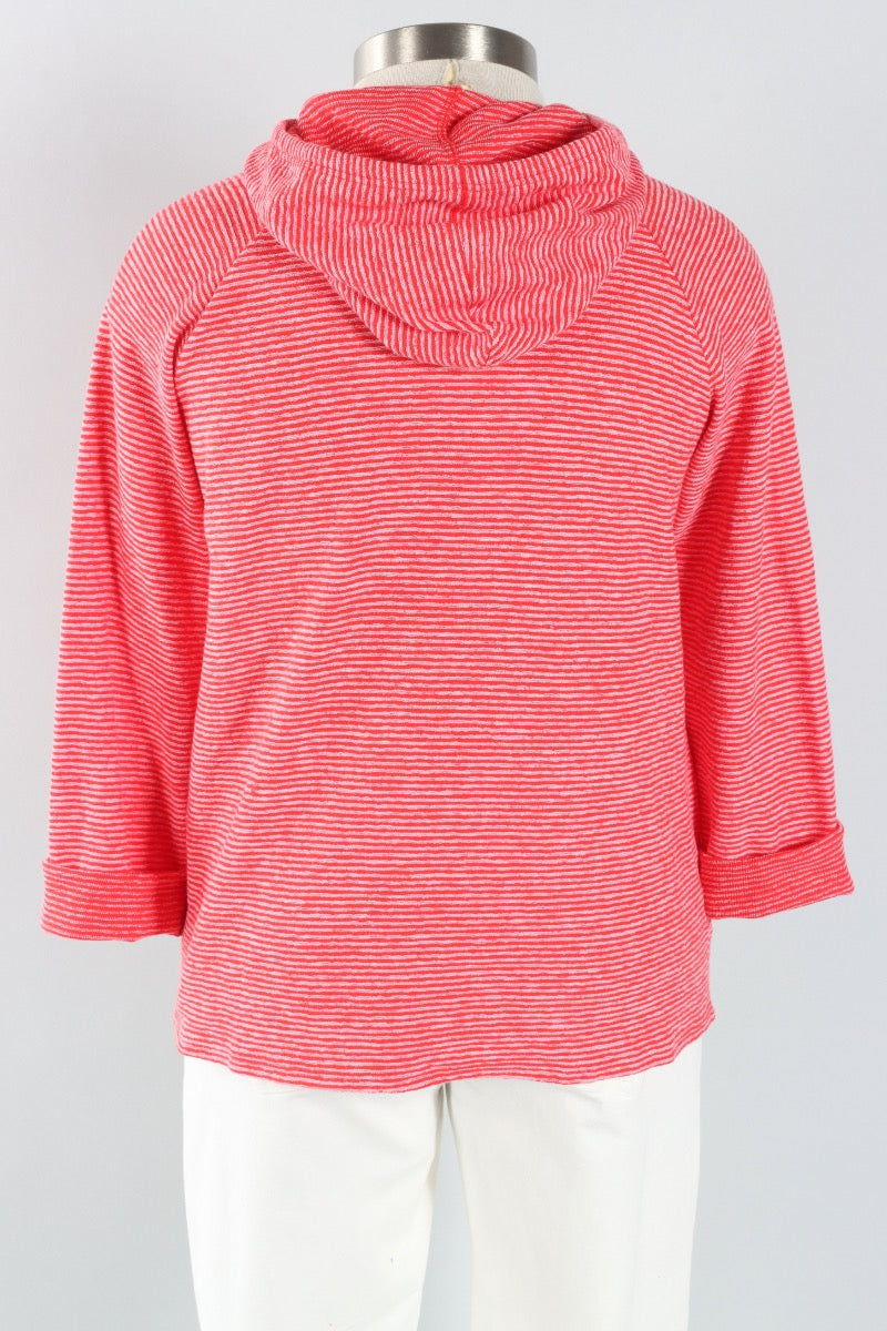 Sunrise Pullover - Tomato Stripe