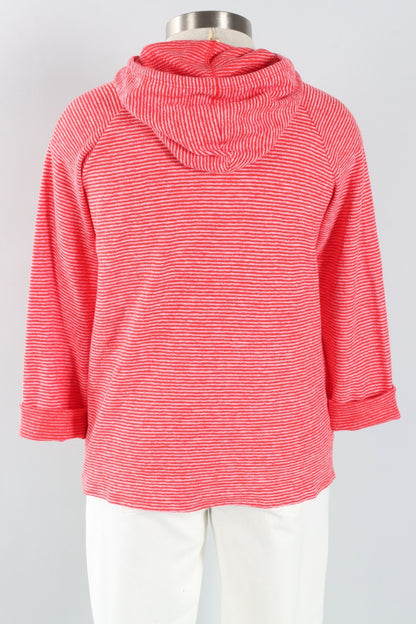 Sunrise Pullover - Tomato Stripe