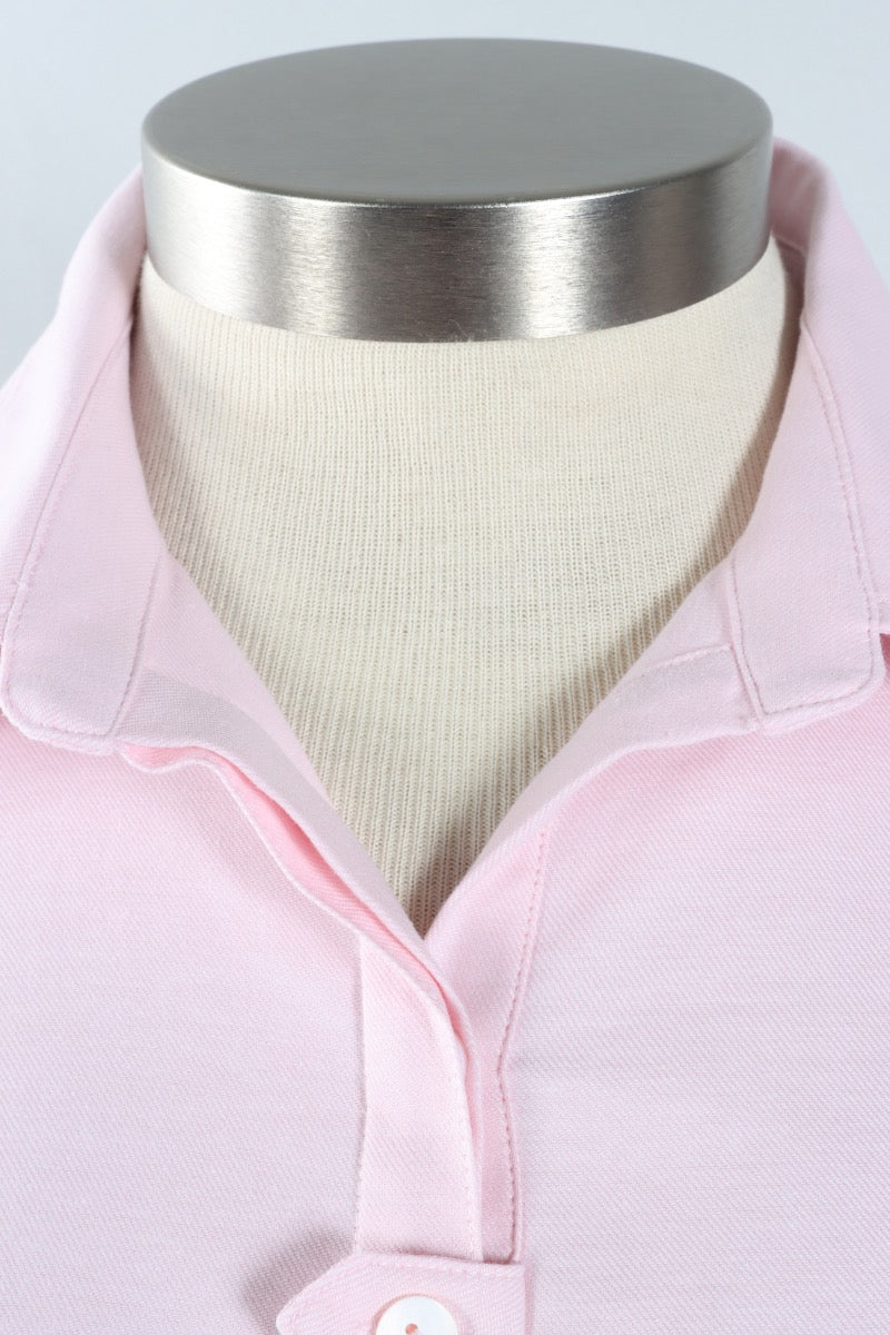 Tab Detail Shirt - Blush