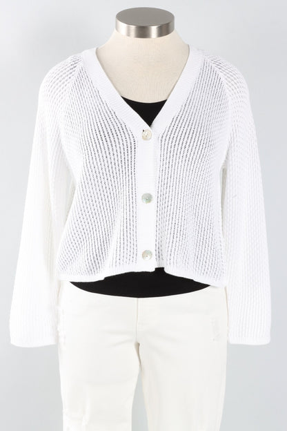 Crochet Cardi - White