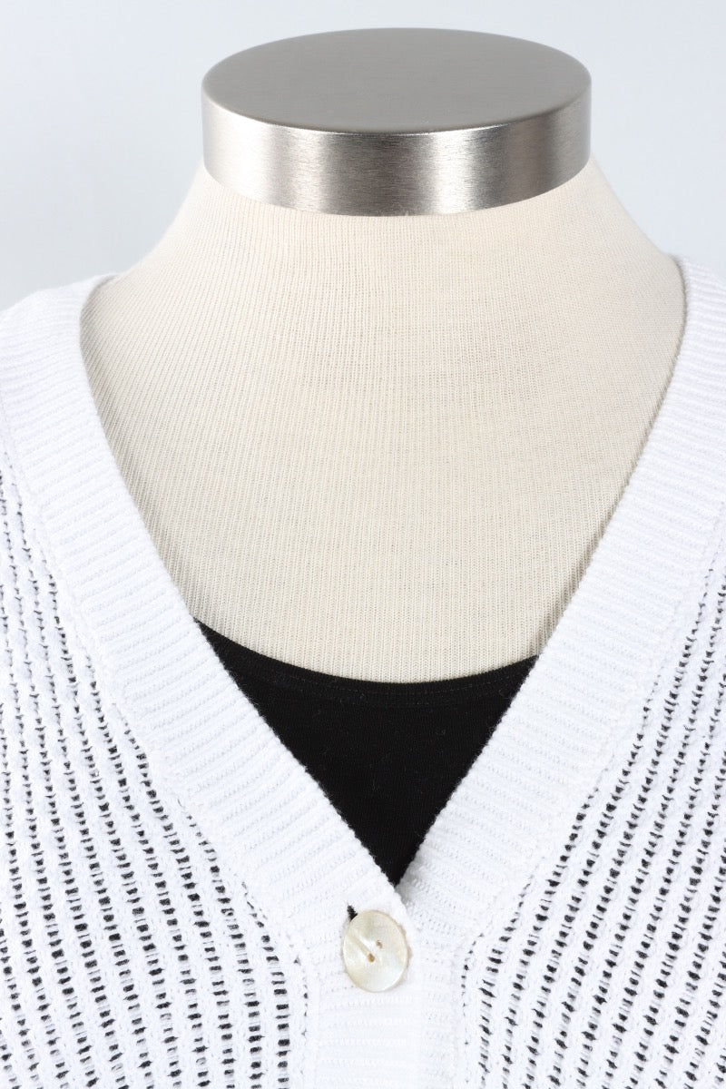 Crochet Cardi - White
