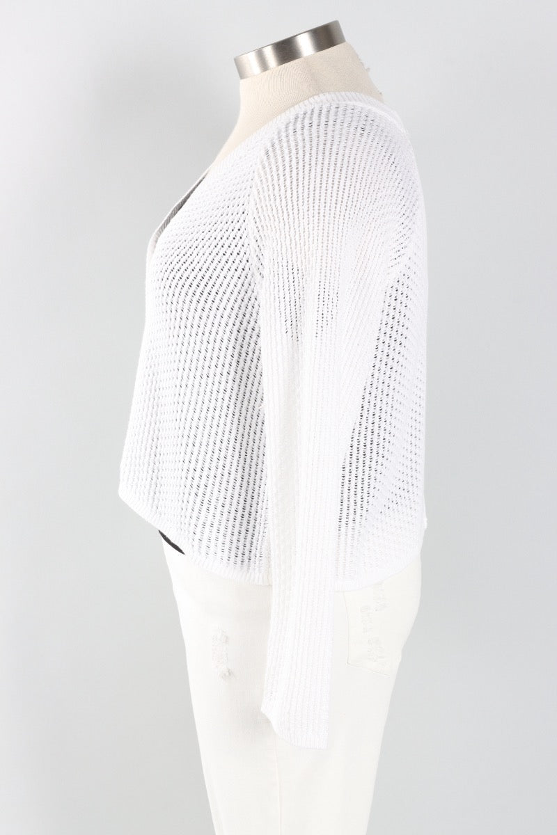 Crochet Cardi - White