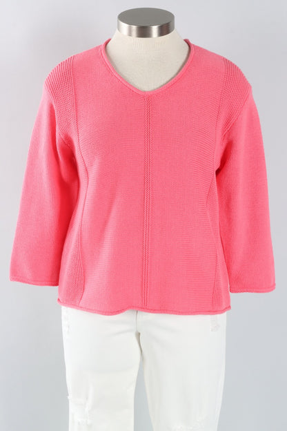 Tidal V-Neck - Coral