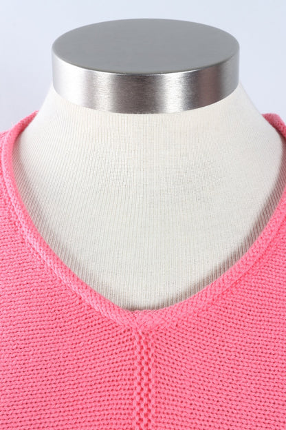 Tidal V-Neck - Coral