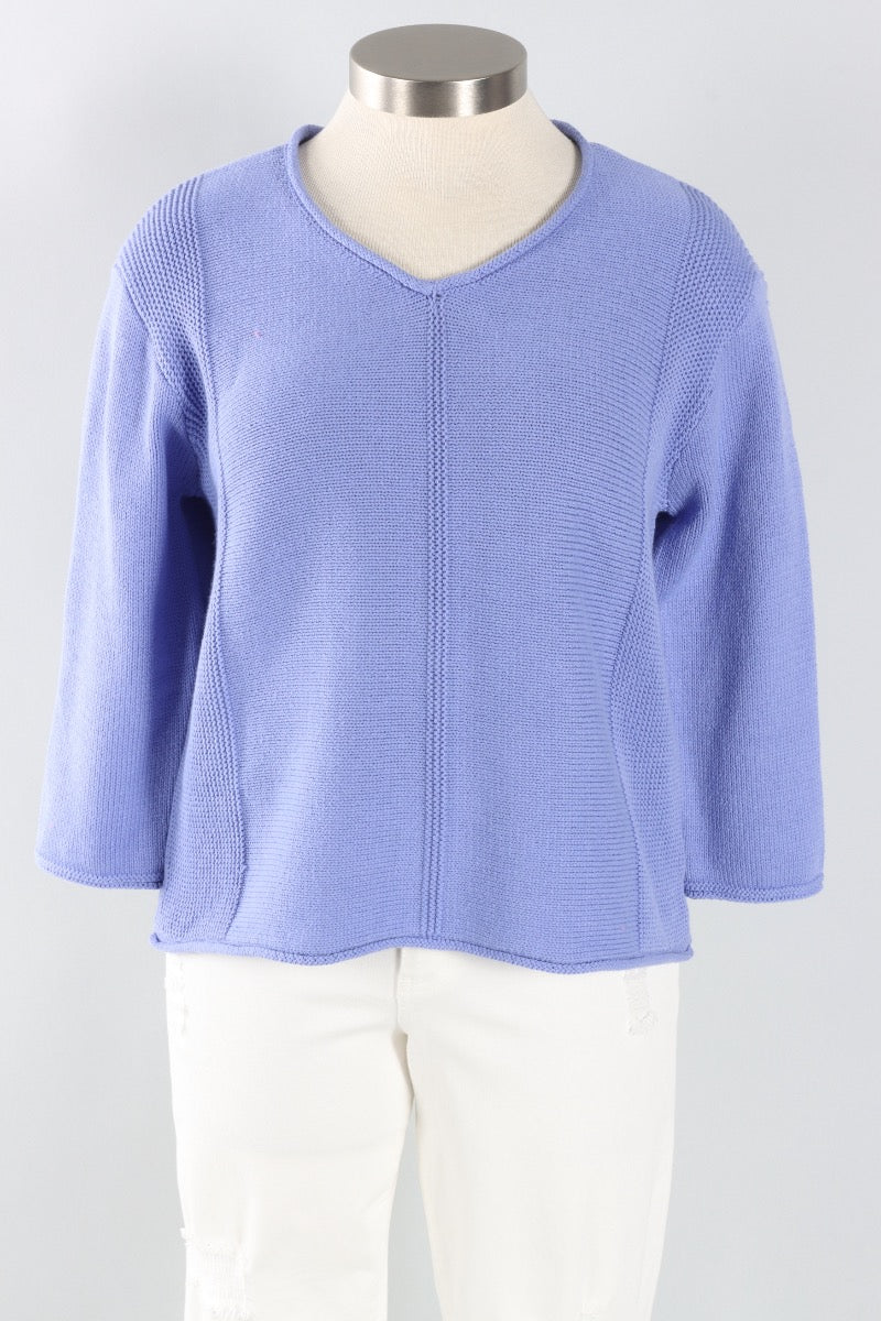 Tidal V-Neck - Iris