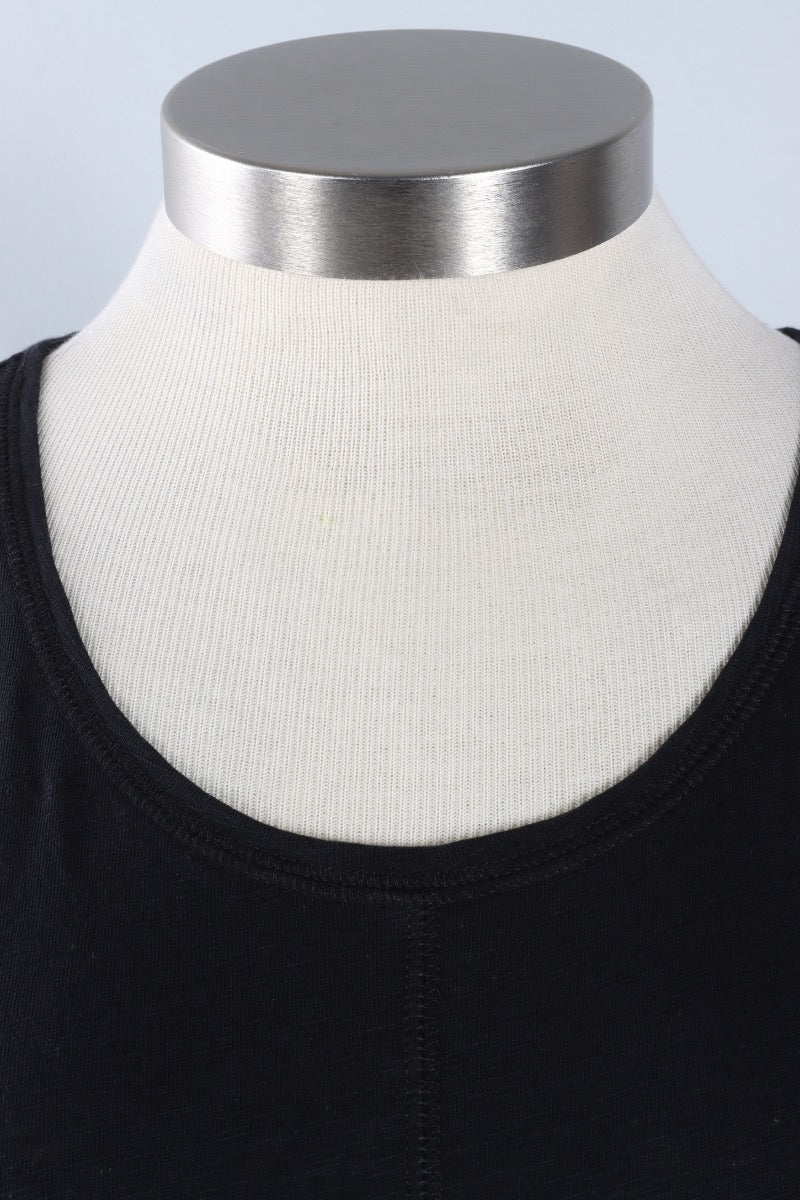 Coverstitch Tee - Black