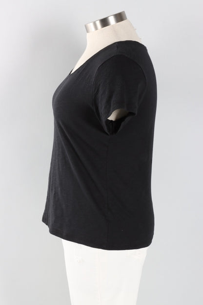 Coverstitch Tee - Black