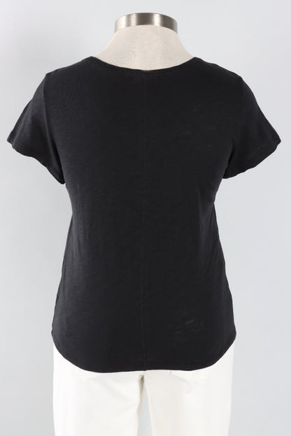 Coverstitch Tee - Black