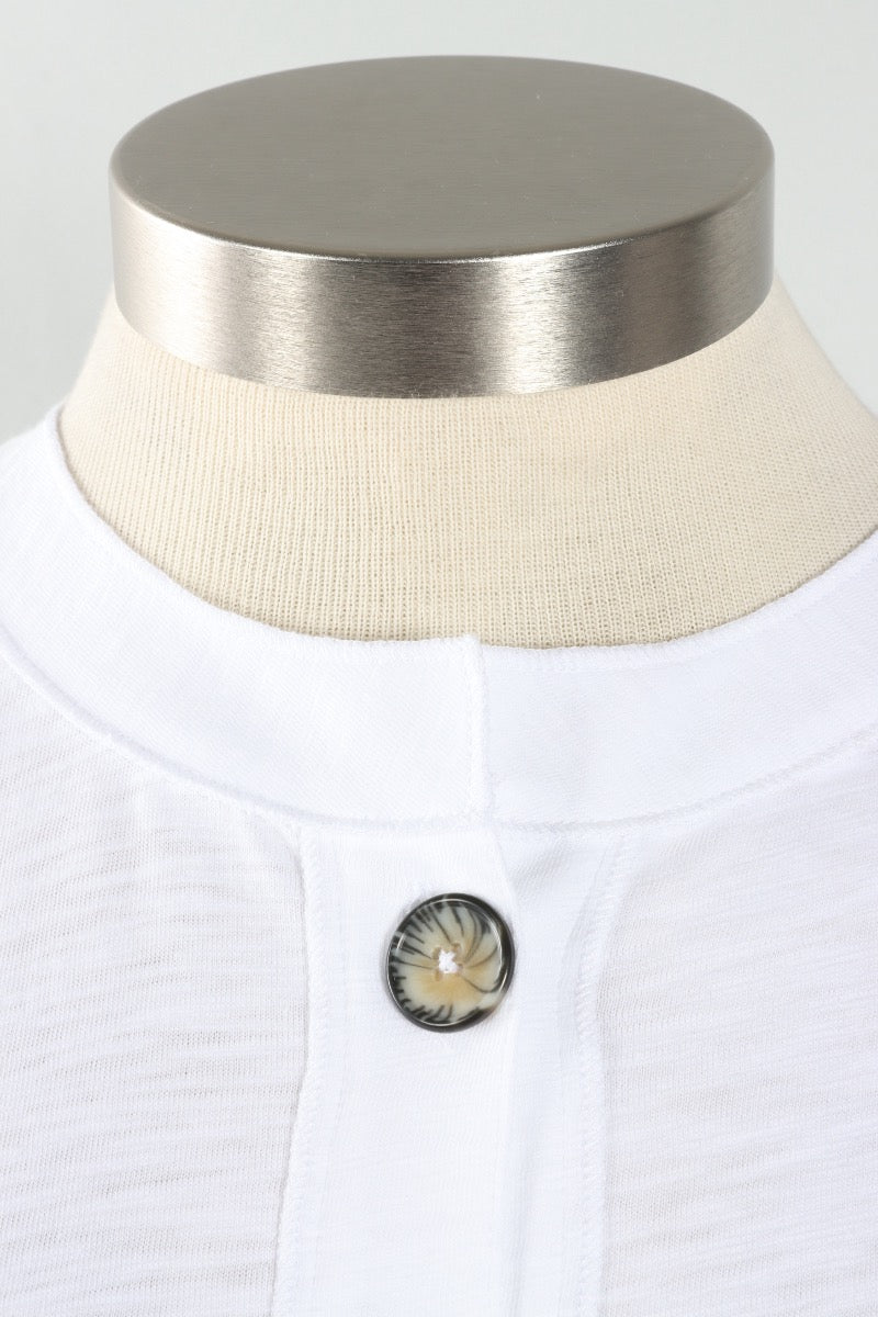 Pleat Back Jacket - White