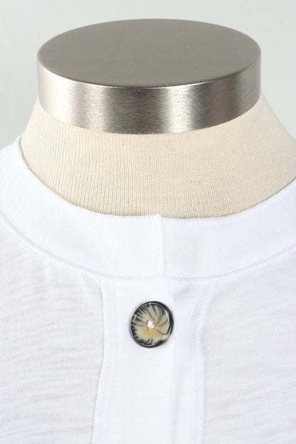 Pleat Back Jacket - White