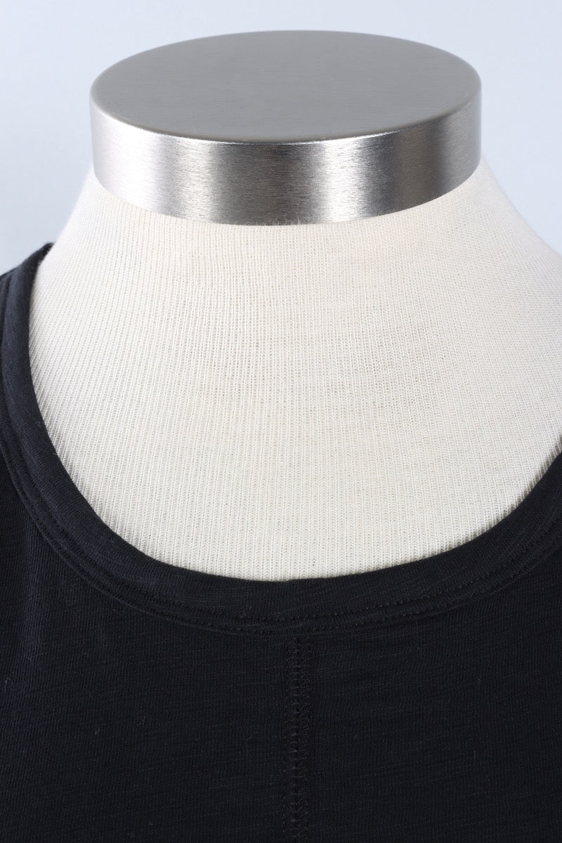 Pieced Tank - Black