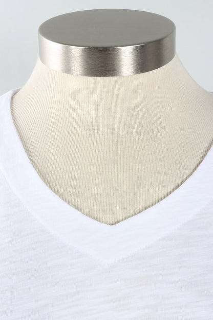 Elbow Sleeve Tee - White
