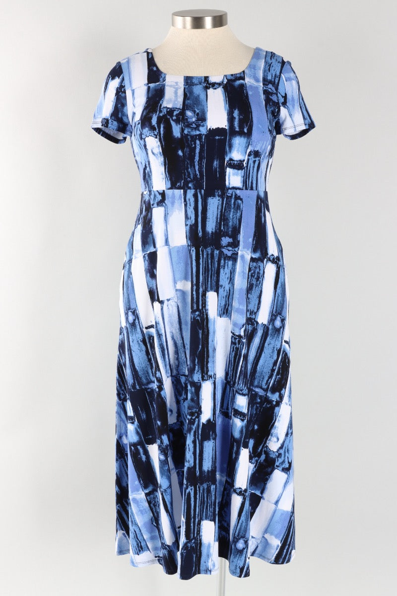Skyline Swing Dress - Midnight