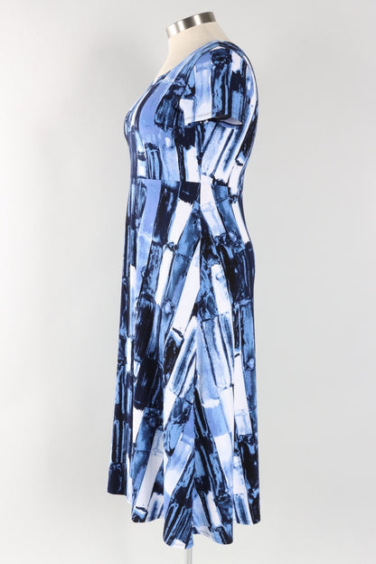Skyline Swing Dress - Midnight