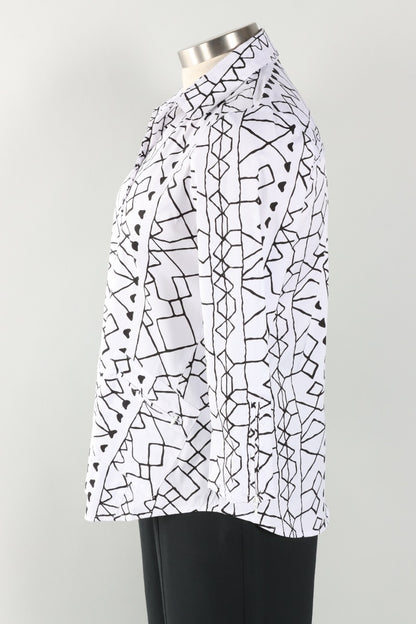 Zip Pocket Shirt - Black