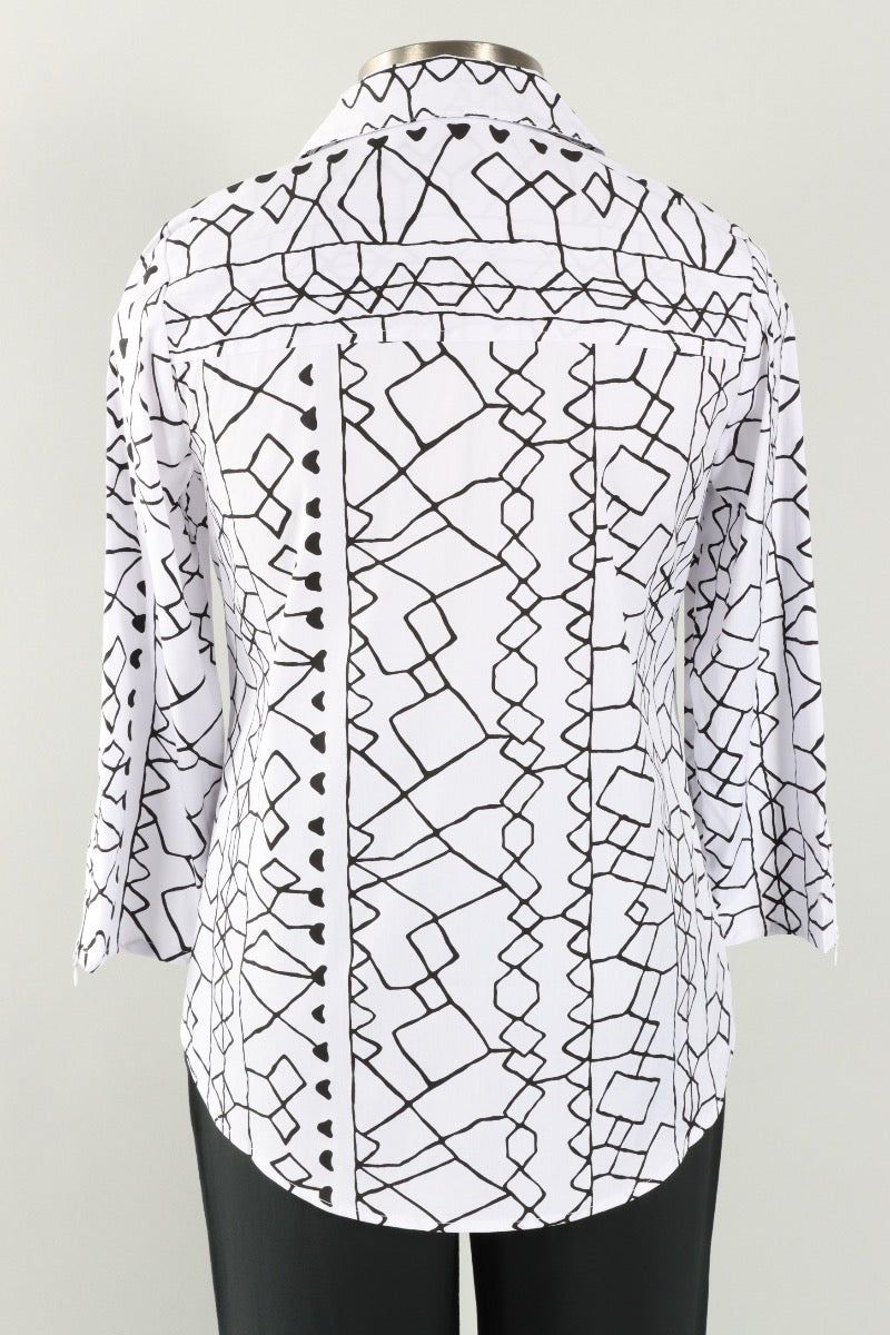 Zip Pocket Shirt - Black