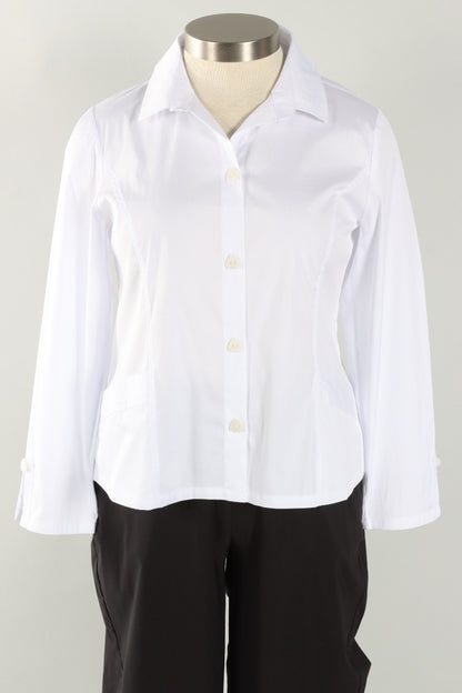 Shirt Jacket - White