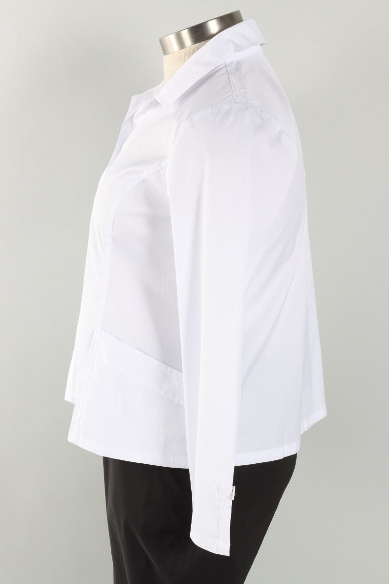Shirt Jacket - White