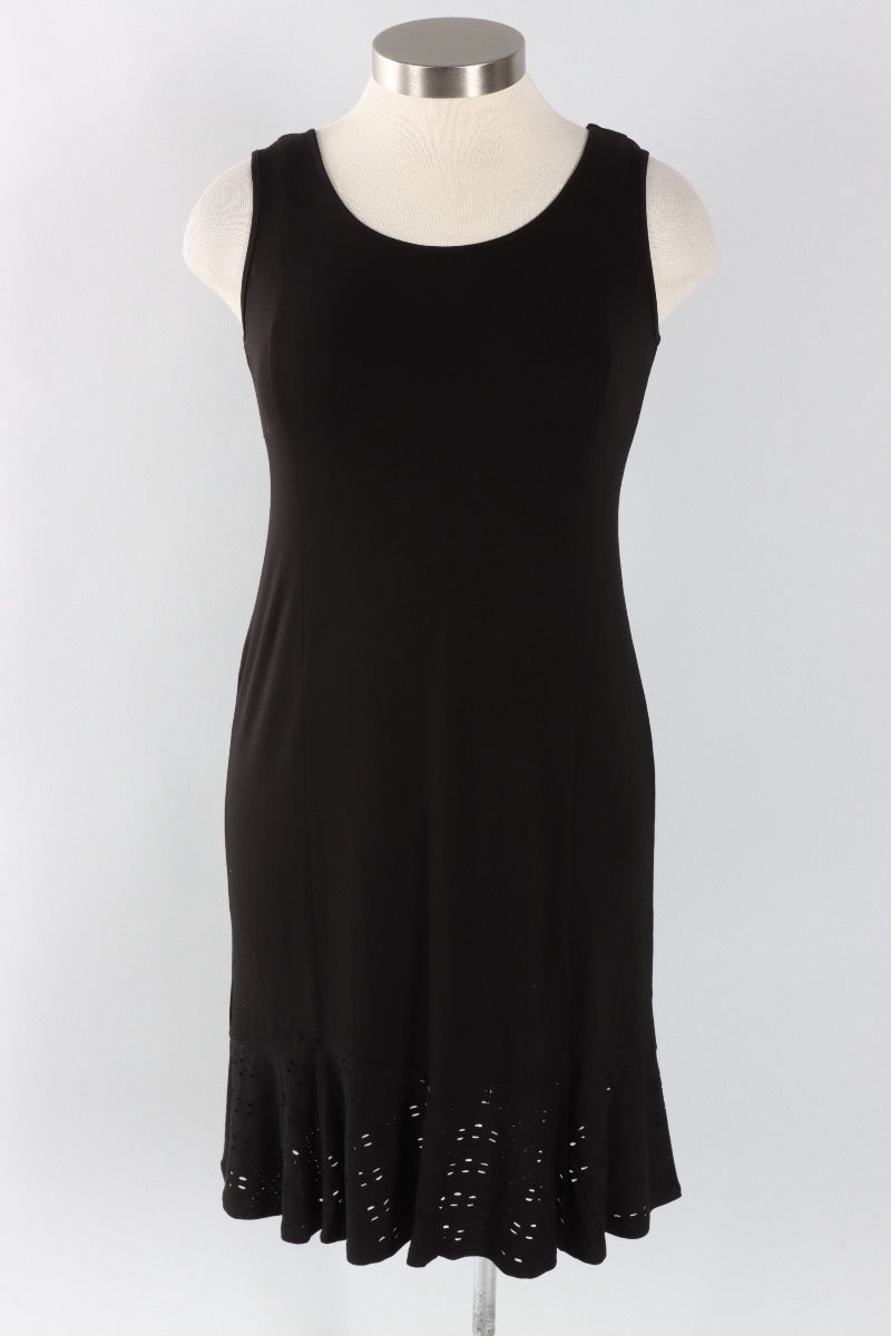 Eyelet Dress - Black