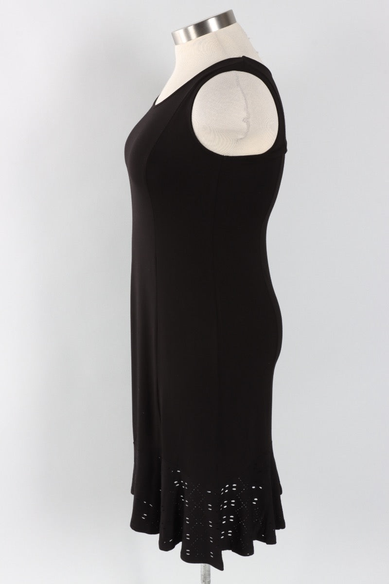 Eyelet Dress - Black