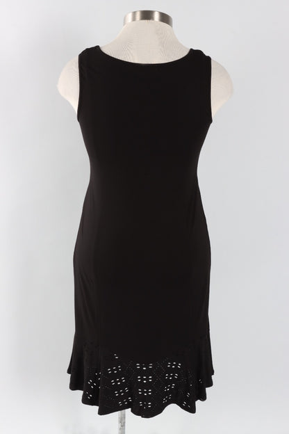 Eyelet Dress - Black