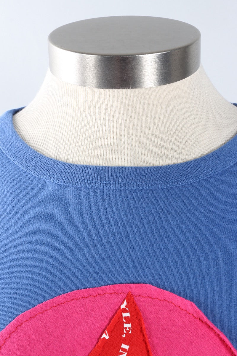 Star Tee - Kiwi & Cornflower #4