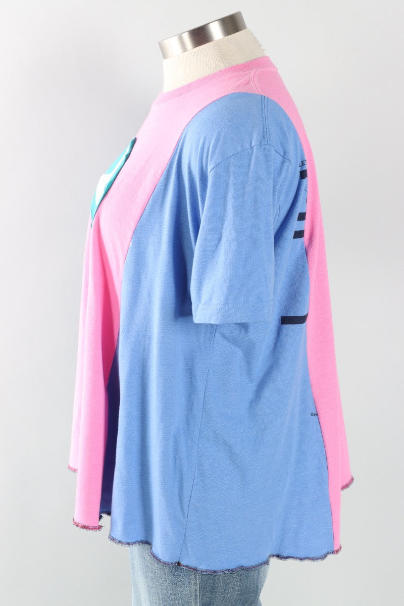 Star Tee - Pink & Periwinkle #5