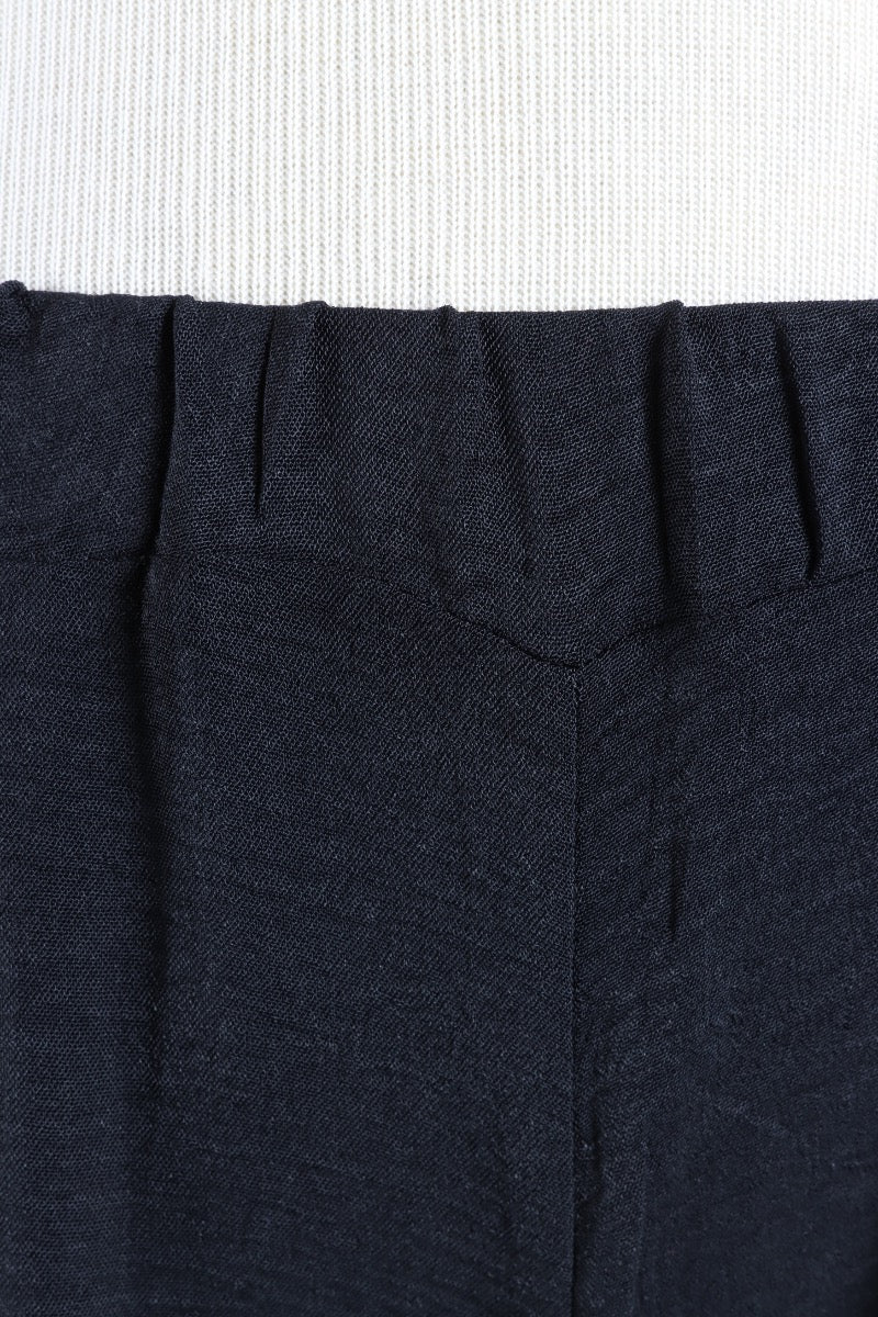 Airflow Contrast Stitch Pant Plus - Black