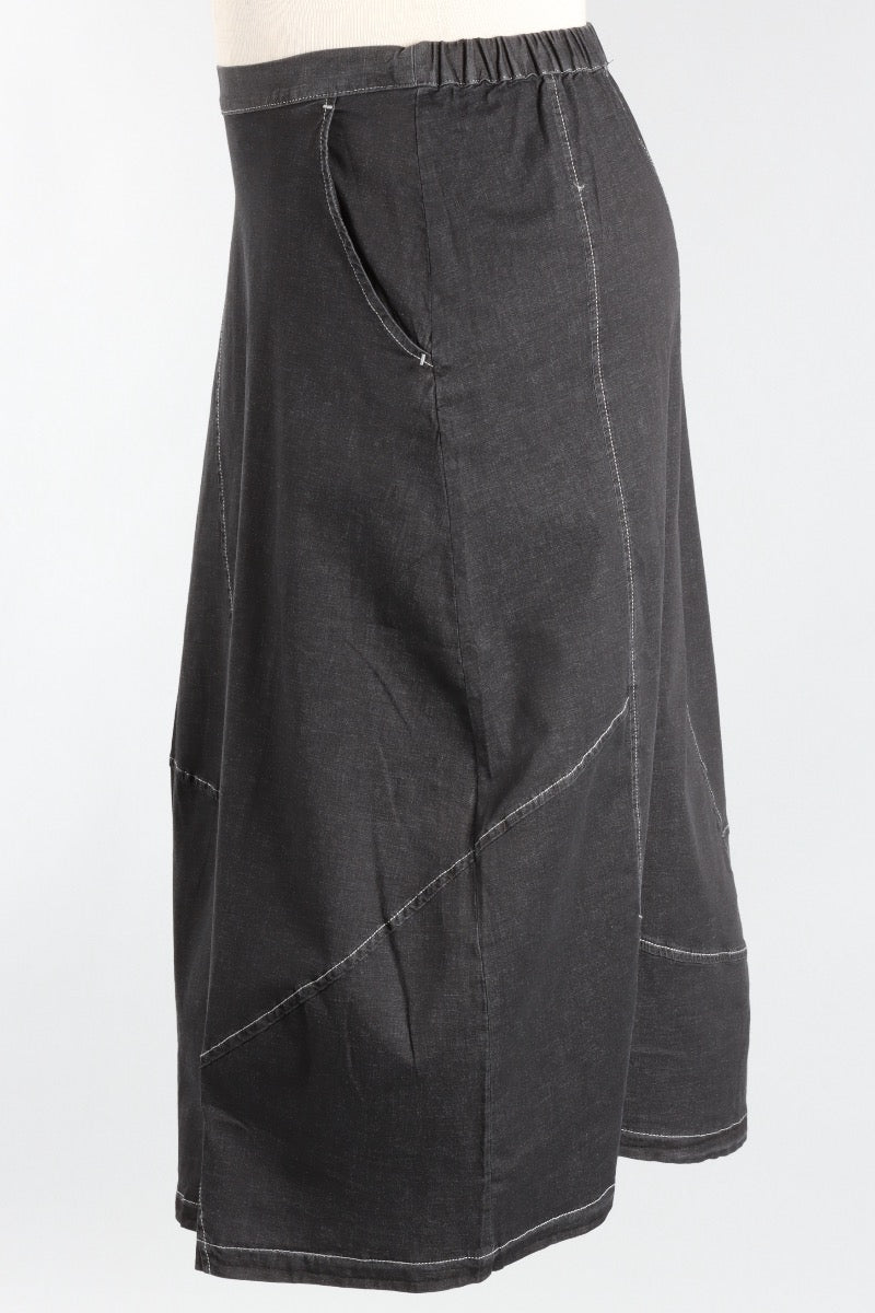 Urban Cocoon Denim Skirt - Jet