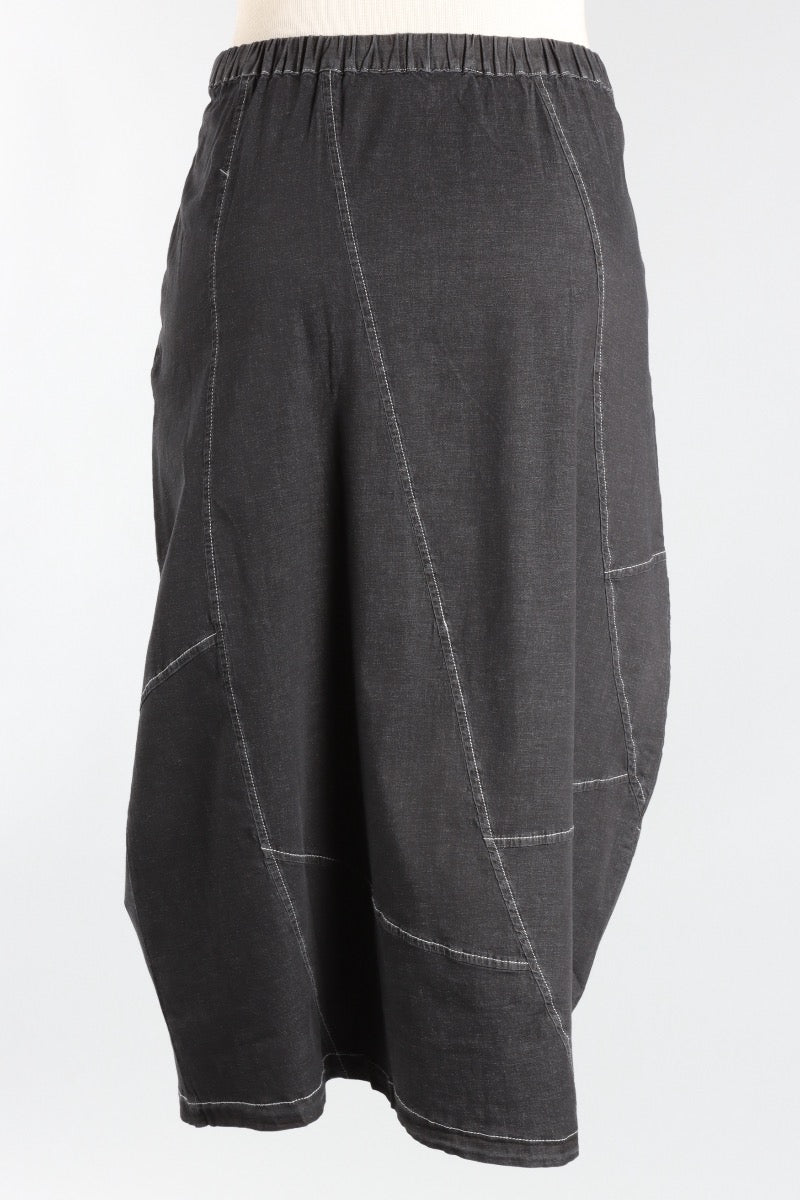 Urban Cocoon Denim Skirt - Jet