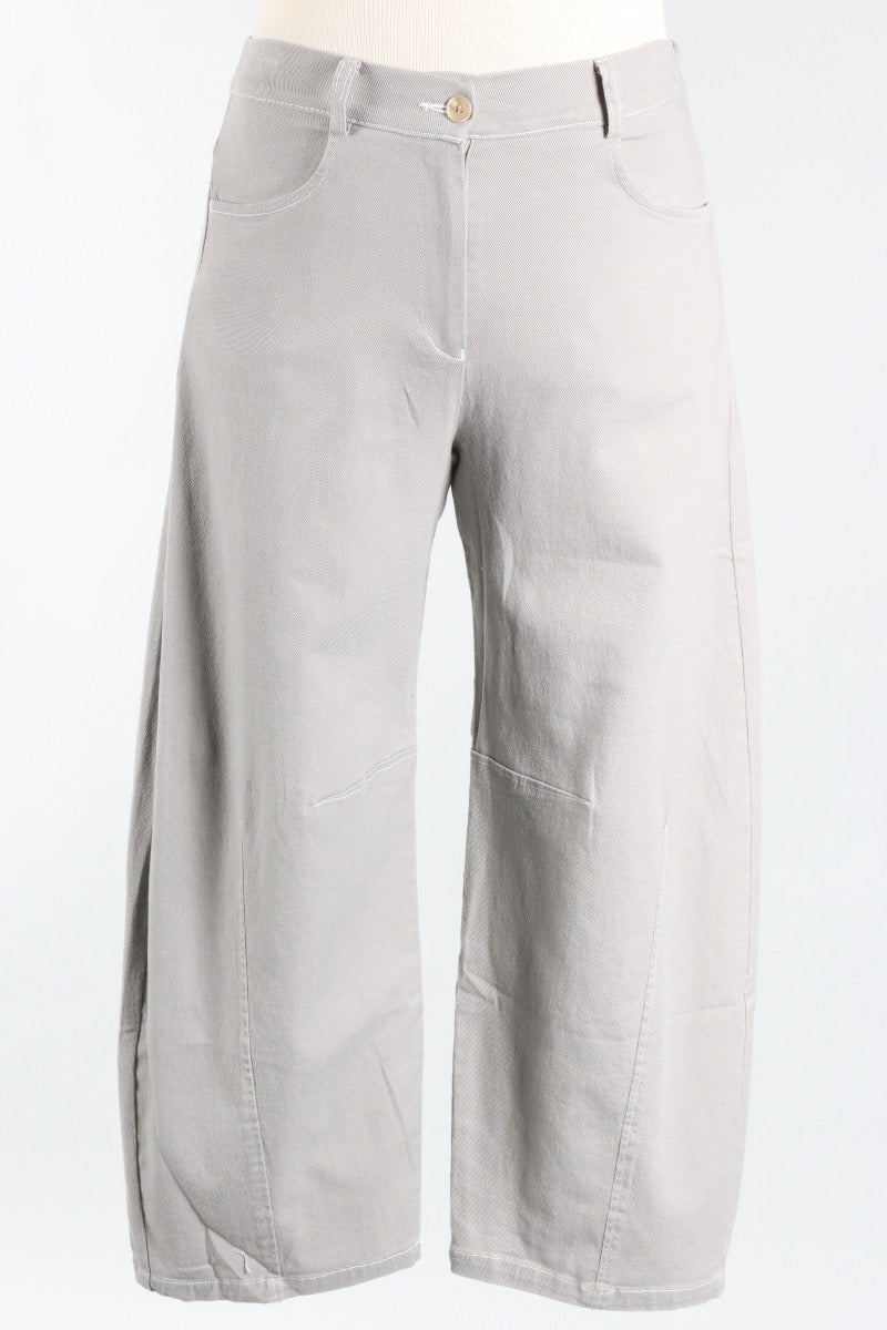 Barrel Pant - Grey