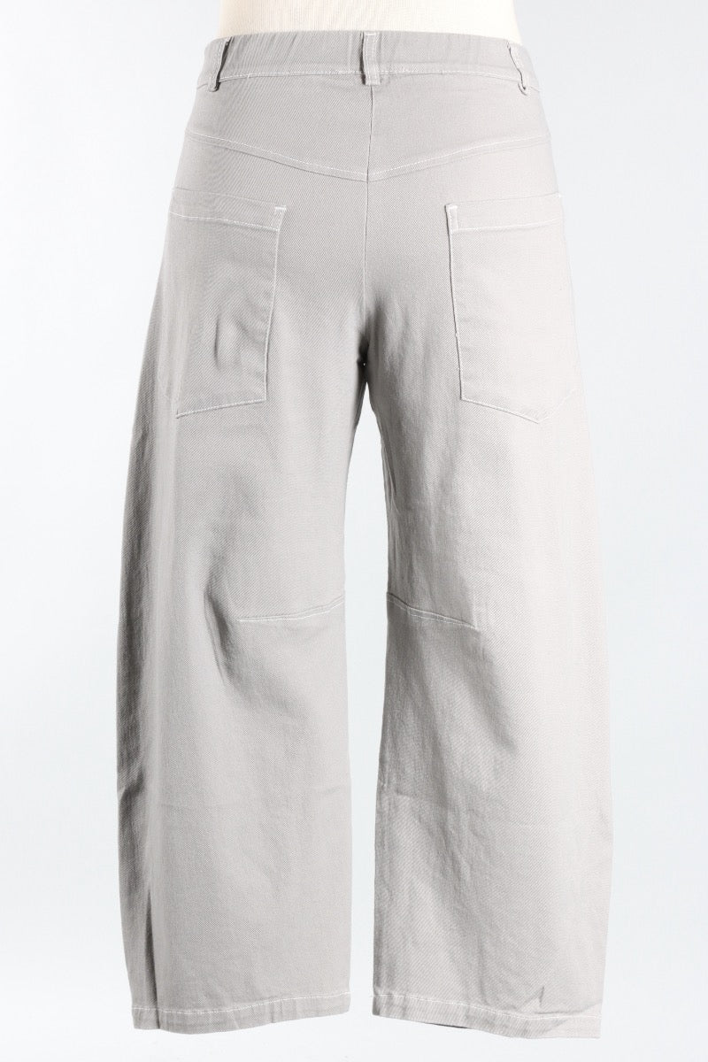 Barrel Pant - Grey