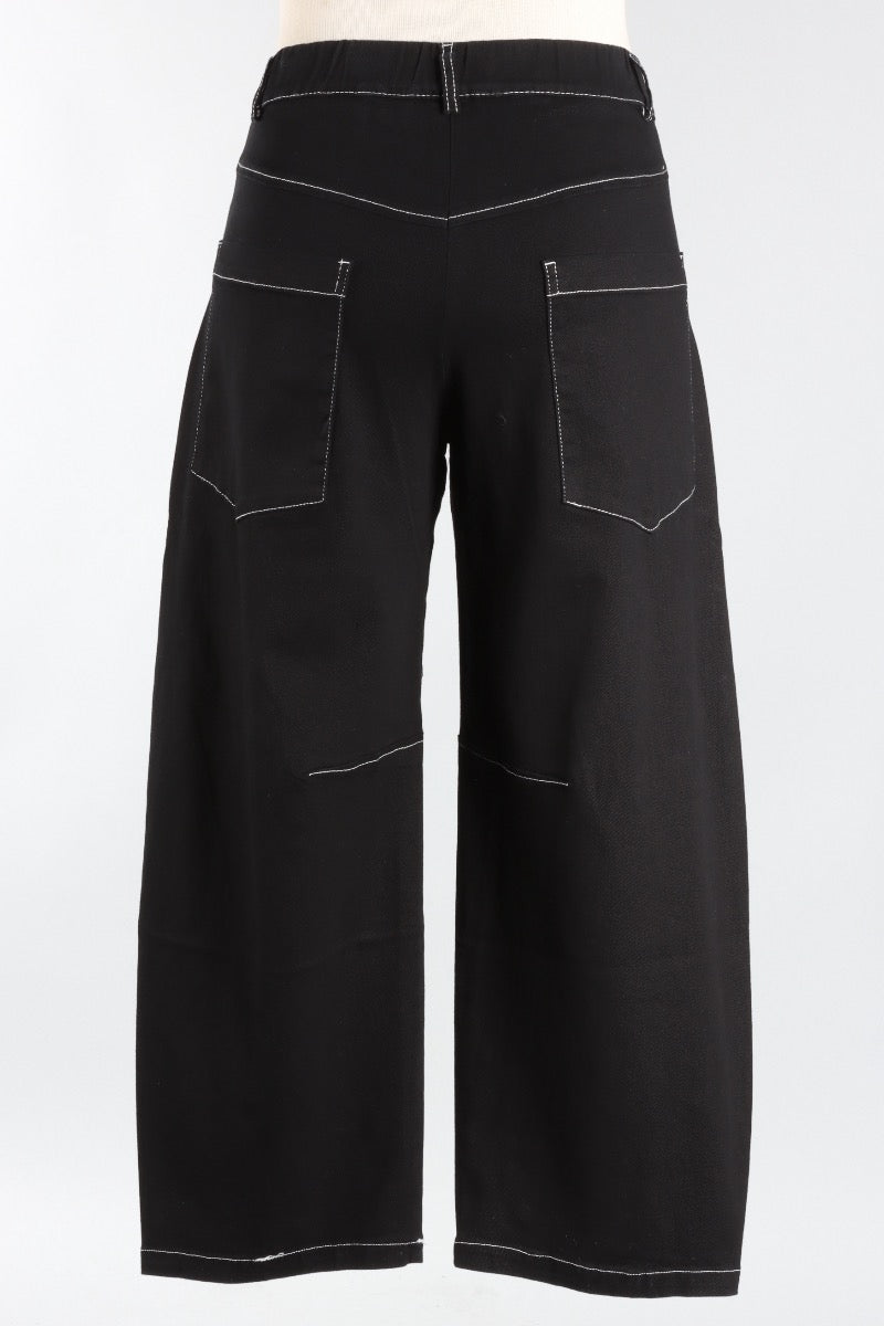 Barrel Pant - Black
